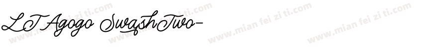 LTAgogo SwashTwo字体转换